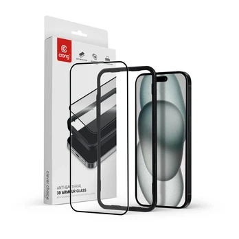 Crong Grūdintas stiklas 9h na cały ekran iphone 15