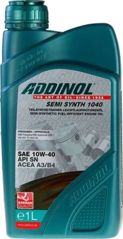 Variklinė alyva Addinol Semi Synth 1040 10w40 - 1L
