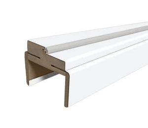 Durų stakta, 207 cm x 8 cm x 3.2 cm, balta