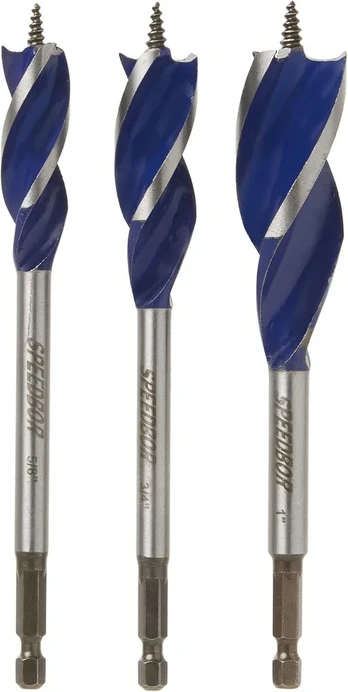 Irwin Tools Speedbor Max Speed medžio grąžtų rinkinys, 3 vnt. (3041003)