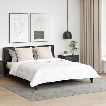 Pagalvė su pagalve 2 pcs Balta 80 x 80 cm Medvilnė