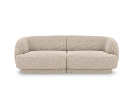 Sofa, Miley, 2 vietų, 180x90x70, smėlio spalvos