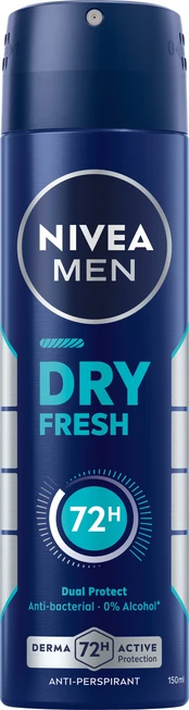 Nivea - Dry Fresh Male Spray - 150 ml