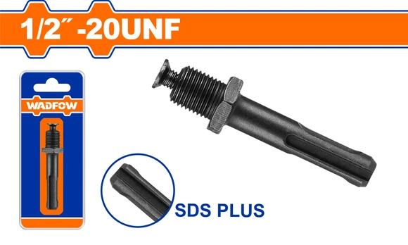 Adapteris SDS Plus griebtuvui WADFOW, 1/2"-20UNF, WKCR0102