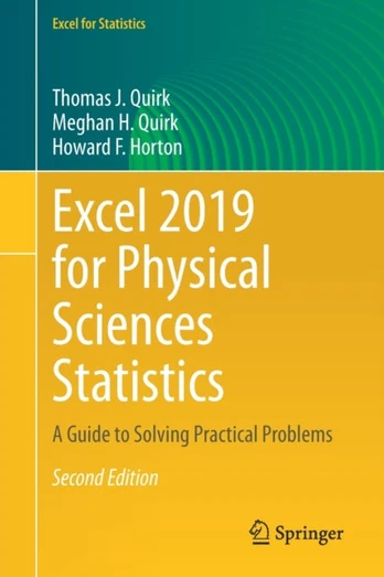 Excel 2019 for Physical Sciences Statistics