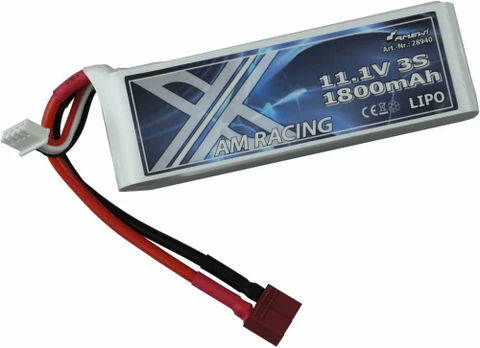 Amewi RCZ Akumuliatorius LiPo 3S 11,1V 1800mAh 40C/80C Softcase T-Stec