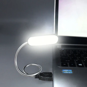 Nešiojamojo kompiuterio lemputė | USB prievadas | Skaitymo lemputė