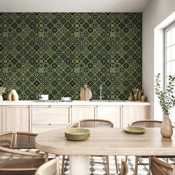 Artgeist Tapetas - Olive Mosaic