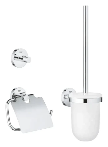 Grohe QuickFix Start - tualeto komplektas 3 viename, chromuotas 41204000