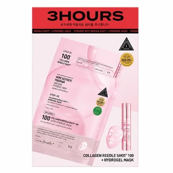 VT Cosmetics - Collagen Reedle Shot 100 2Step Hydrogel Mask, 4 sheets