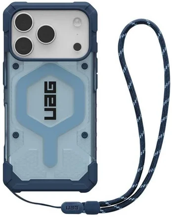 UAG Pathfinder Clear Magsafe,Blues Lanyard - iPhone 17 Pro