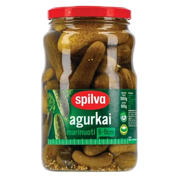 Marinuoti agurkai SPILVA, 900 g