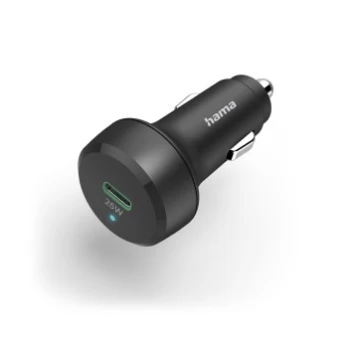 Car Charger QC PD USB-C 25W black