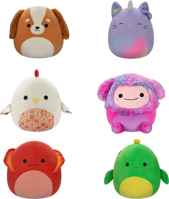 Squishmallows P18 Ysabel Spaniel - minkštas žaislas, 30 cm