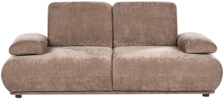 Beliani Trivietė sofa NACKA, šenilinė, ruda