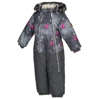 Huppa Vaikų žieminis kombinezonas DEVON 1, gray pattern/ gray, 74 cm