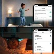 Tellur Smart WiFi Bulb E27, 9W, white/warm/RGB, dimmer kaina