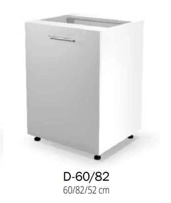Halmar VENTO D-60/82 pastatoma virtuvinė spintelė