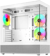 SAVIO SIGMA X1 WHITE computer case kaina