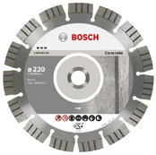 Deimantinis diskas Bosch Best for Concrete 125x22x2,3mm kaina