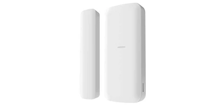 Hikvision plonas belaidis magnetinis jutiklis DS-PDMCS-EG2-WE(B) AX PRO (Baltas)