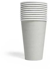 Globos Europe Bv Sølv papkrus, 350ml 10 stk