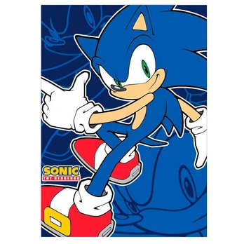 Vaikiškas pledas Sonic, 100x140 cm
