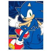 Vaikiškas pledas Sonic, 100x140 cm kaina