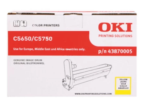 OKI Drum yellow 20000pages C5650 | 43870005