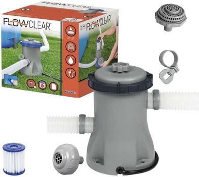 Baseino filtras su pompa 1249 l/h