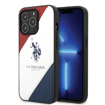 Dėklas US Polo USHCP14LPSO3 iPhone 14 Pro Baltas