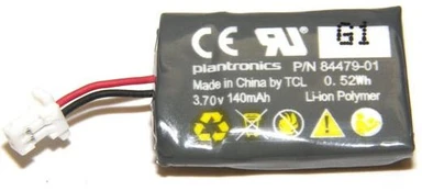 Akumuliatorius Poly 86180-01 Li-ion 3,7 V / 140 mAh