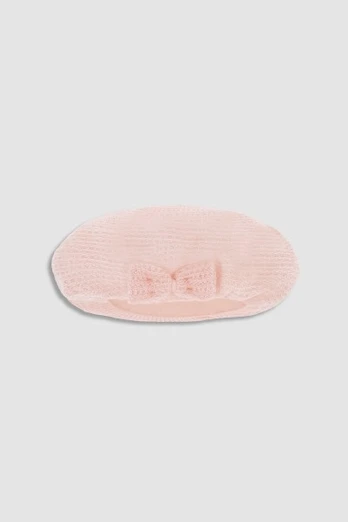 COCCODRILLO beretė ACCESSORIES SPRING GIRL, powder pink, cm