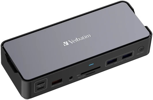 Verbatim - USB-C Pro Docking Station 15 Port CDS-15