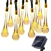 Lauko LED šviestuvas Solar Crystal, 5 m