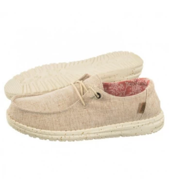 Hey Dude Wendy Chambray White Nut 40058-2BK (HY8-a) batai