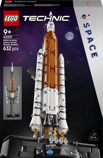 LEGO TECHNIC 42221 NASA Artemis Space Launch System Rocket