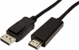 Kabelis DisplayPort M (18 + 1) - HDMI M laidas, 1m, juodas kaina