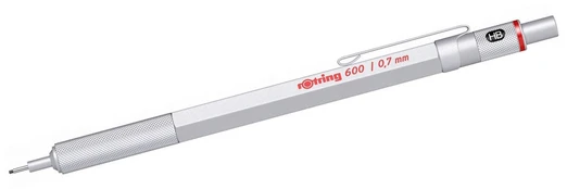 Automatinis pieštukas Rotring 600 0.7 Sidabrinis - 1904444