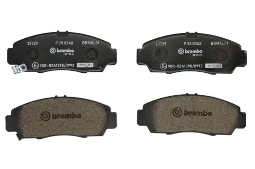Brake pads - tuning Xtra P 28 034X front