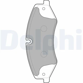 DELPHI LP2176 Brake pad set