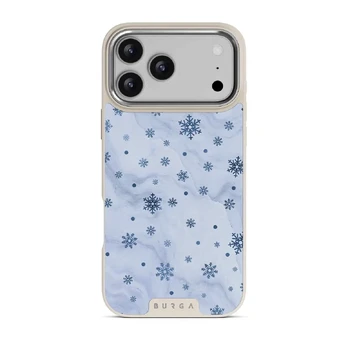 Ice Queen - Snowflakes iPhone 17 Pro Max Case, Elite Light (MagSafe) / Silver
