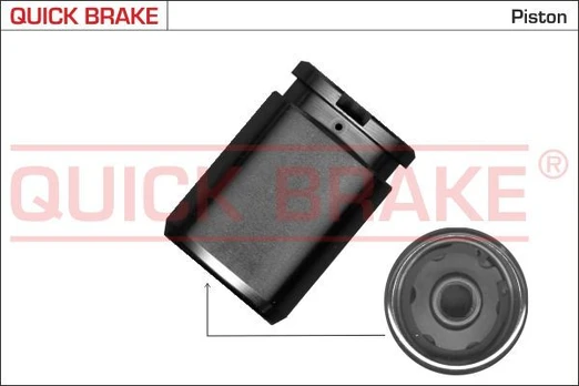 Stūmoklis, stabdžių apkaba QUICK BRAKE 185001MK