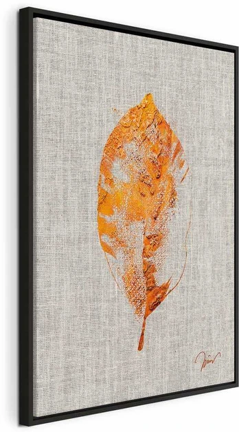 Artgeist Paveikslas - Golden Flora (1 Part) Vertical