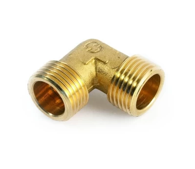 Žalvarinė alkūnė GENERAL FITTINGS, 1", išor/išor