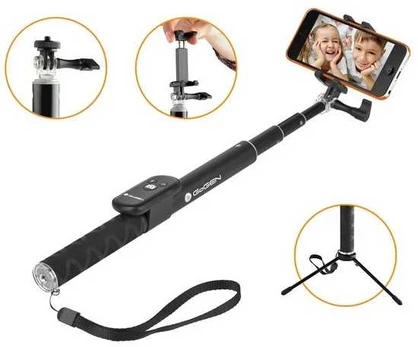 GoGEN BT Selfie 4 telescopic juodas