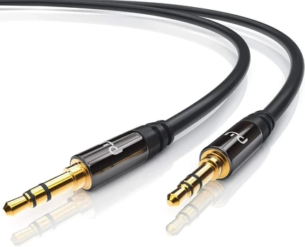 Complete Uplink Jack adapteris, juodas