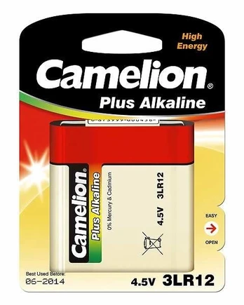 Barterijos Camelion 4.5V/3LR12, Plus Alkaline, 1 vnt