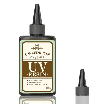 UV epoksidinė derva, 300g【Upgraded】