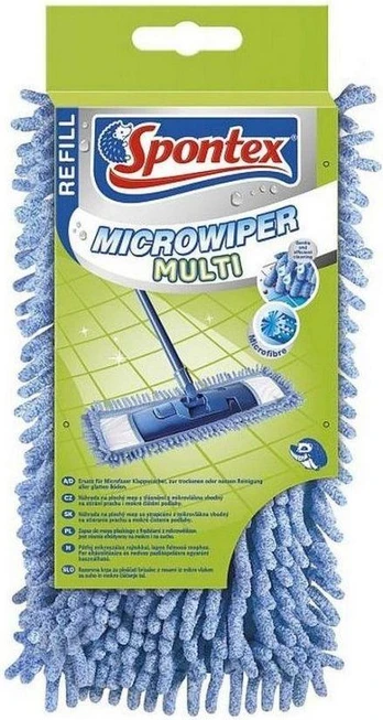 Pakaitinė mikropluošto su šeniliu šluoštė šepečiui SPONTEX MICROWIPER MULTI